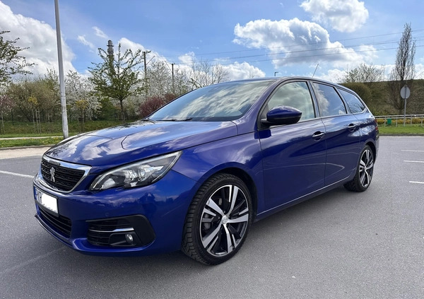 Peugeot 308 cena 49900 przebieg: 138632, rok produkcji 2018 z Krotoszyn małe 191